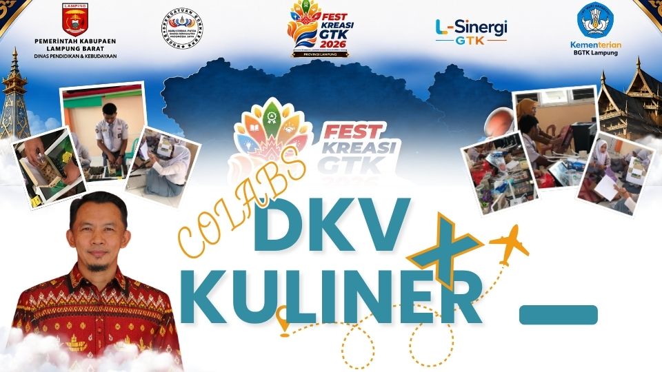 DKV dan Kuliner SMK Negeri 1 Liwa Bersinergi Siapkan Stan Festival GTK Provinsi Lampung