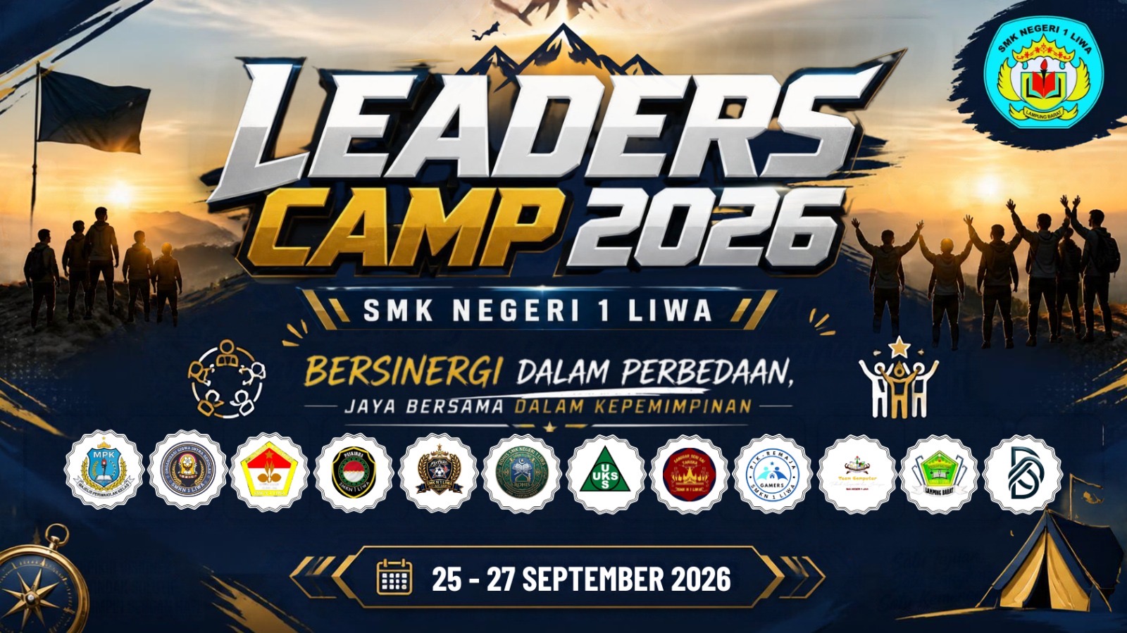 Menuju Leaders Camp 2026: Semangat dan Kebersamaan Selalu Terasa di SMK Negeri 1 Liwa