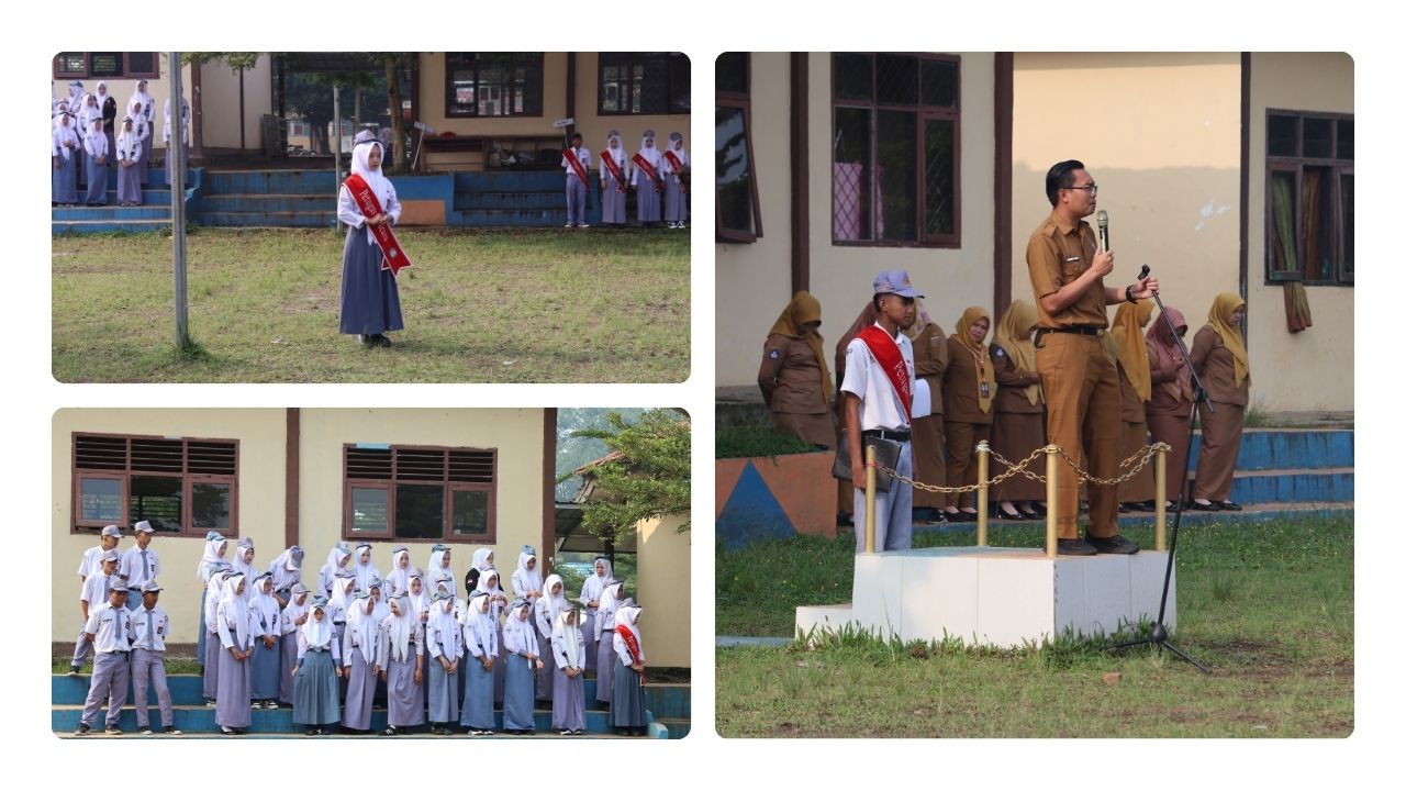 Upacara Bendera Hari Senin: Bapak Ahmad Yosep Pramana, S.Pd Ajak Siswa SMK Negeri 1 Liwa Jaga Kebersihan dan Tingkatkan Kedisiplinan